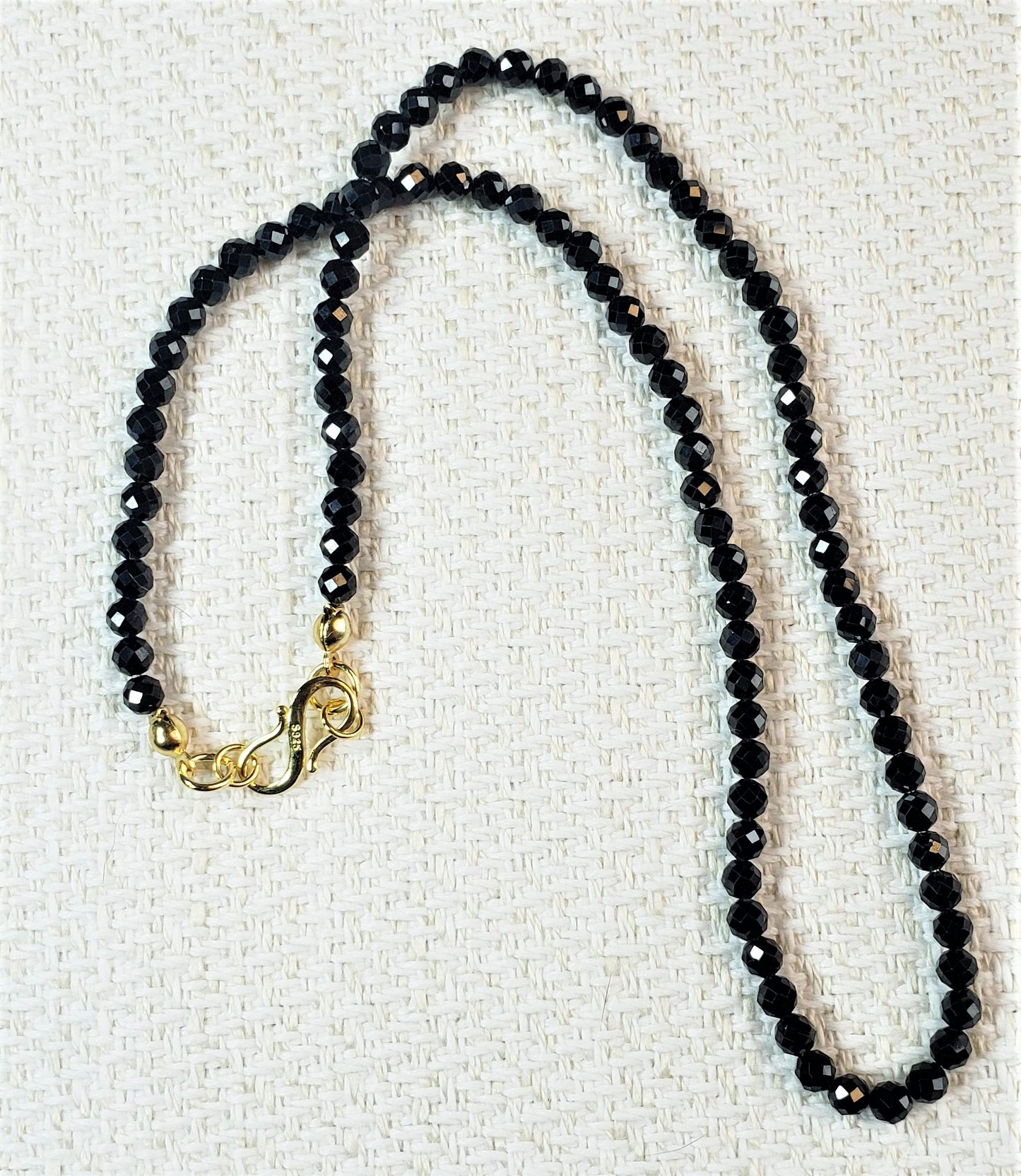 Black Spinel Necklace