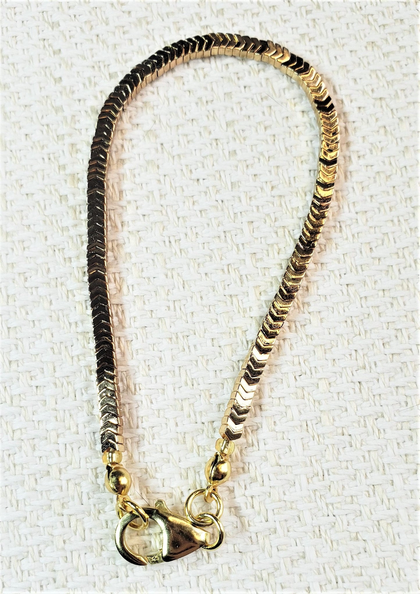 Gold Chevron Hematite