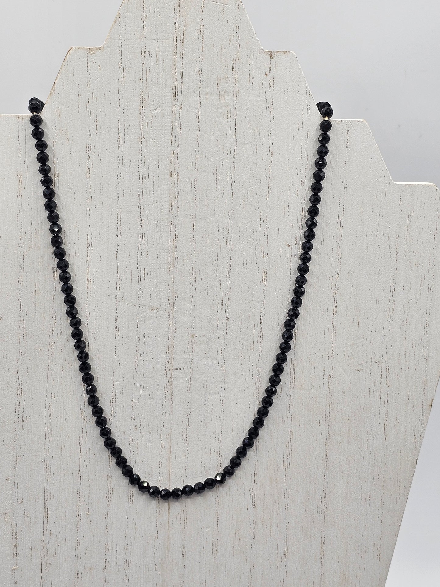 Black Spinel Necklace