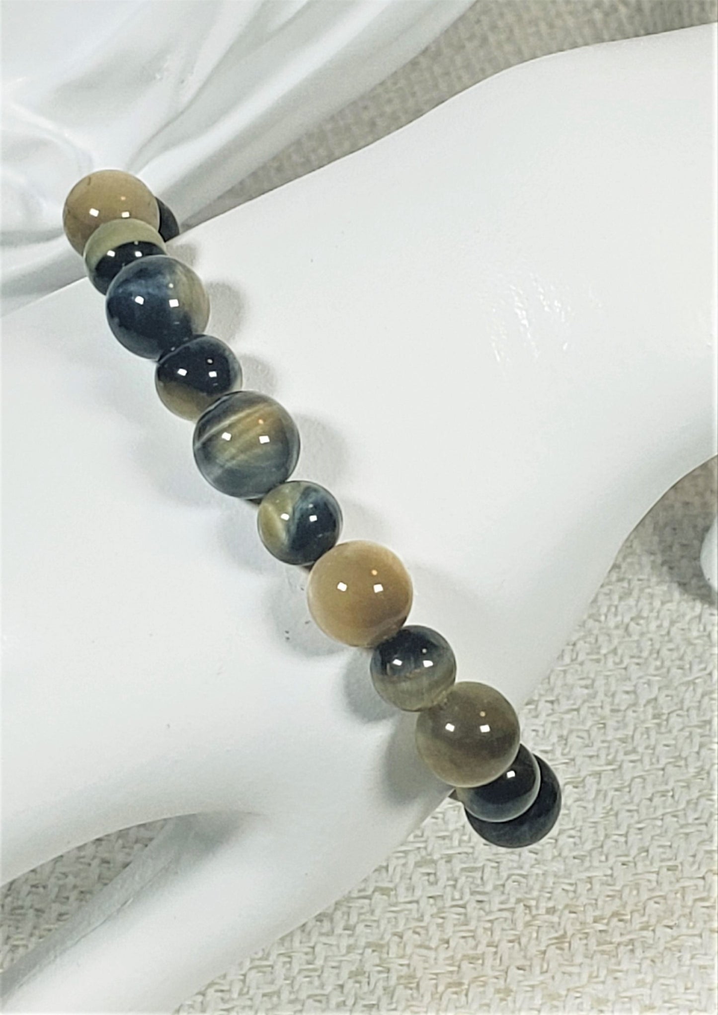 Golden Blue Tiger's Eye Bracelet