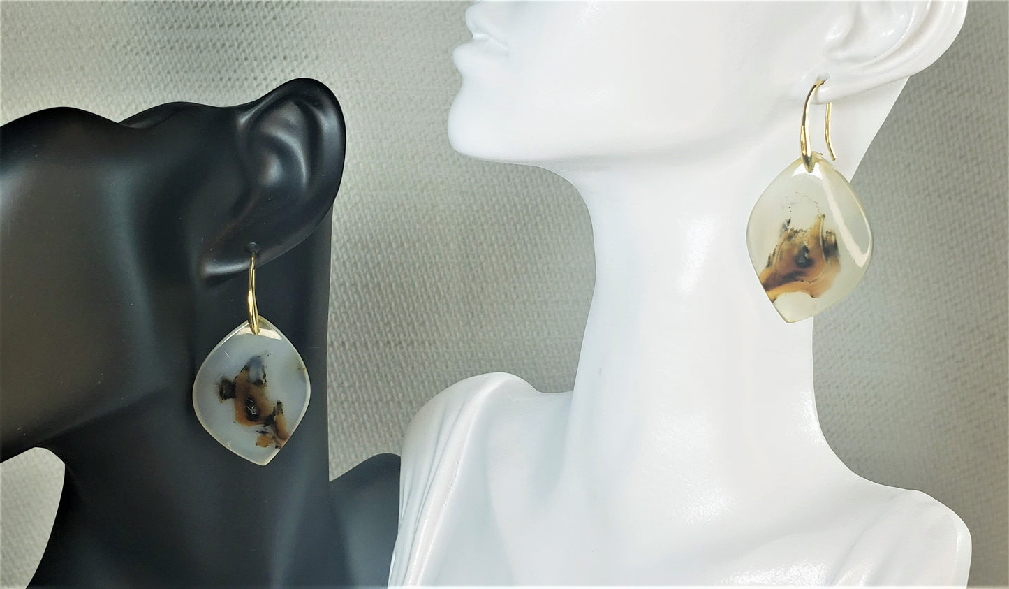 Montana Agate Earrings